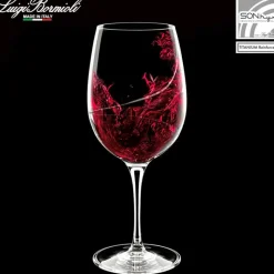 57 cl - Bormioli Luigi Aero Calice Vino Rosso in Vetro - Set 6 Pezzi