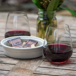 67 cl - Bormioli Luigi Atelier Bicchiere Degustazione Cabernet in Vetro - Set 6 Pezzi