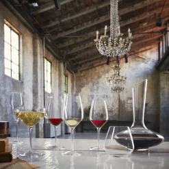 80 cl - Bormioli Luigi Atelier Calice Vino Rosso in Vetro - Set 6 Pezzi