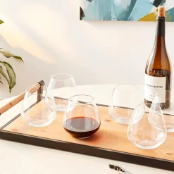 59 cl - Bormioli Luigi Atelier Calice Vino Rosso in Vetro - Set 6 Pezzi