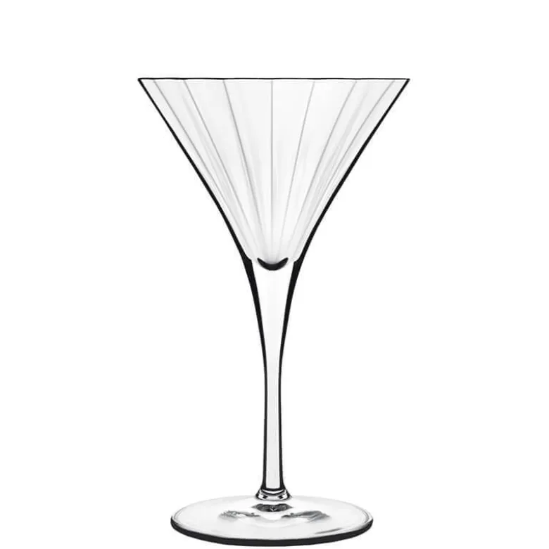 26 cl - Bormioli Luigi Bach Bicchiere Martini in Vetro - Set 4 Pezzi