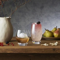 50 cl - Bormioli Luigi Backdoor '20S Bicchiere Cocktail Bramble In Vetro - Set 6 Pz