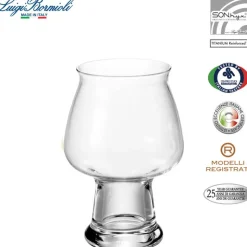 50 cl - Bormioli Luigi Birrateque Cider Bicchiere Birra in Vetro - Set 2 Pezzi