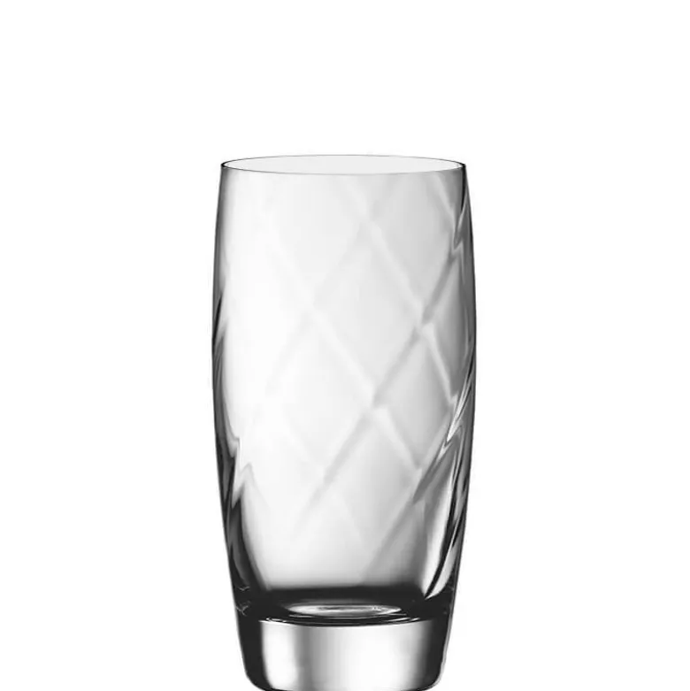 44.5 cl - Bormioli Luigi Canaletto Bicchiere Bibita in Vetro - Set 4 Pezzi