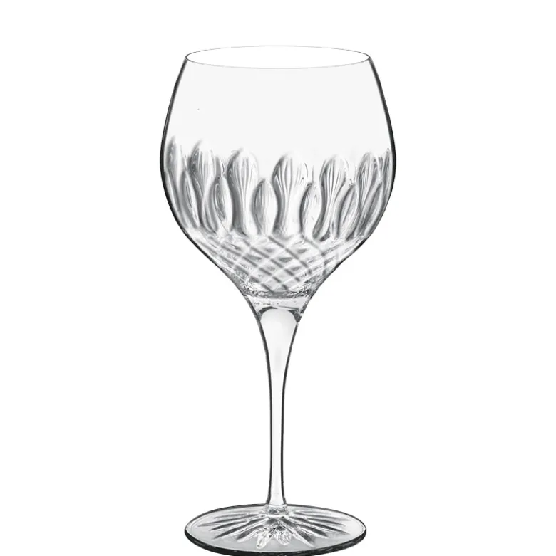 65 cl - Bormioli Luigi Diamante Calice Gin Tonic in Vetro - Set 4 Pezzi