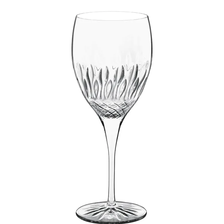52 cl - Bormioli Luigi Diamante Calice Vino Rosso in Vetro - Set 4 Pezzi