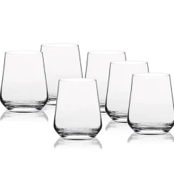 40 cl - Bormioli Luigi Eden Bicchiere Whisky DOF In Vetro - Set 6 Pz