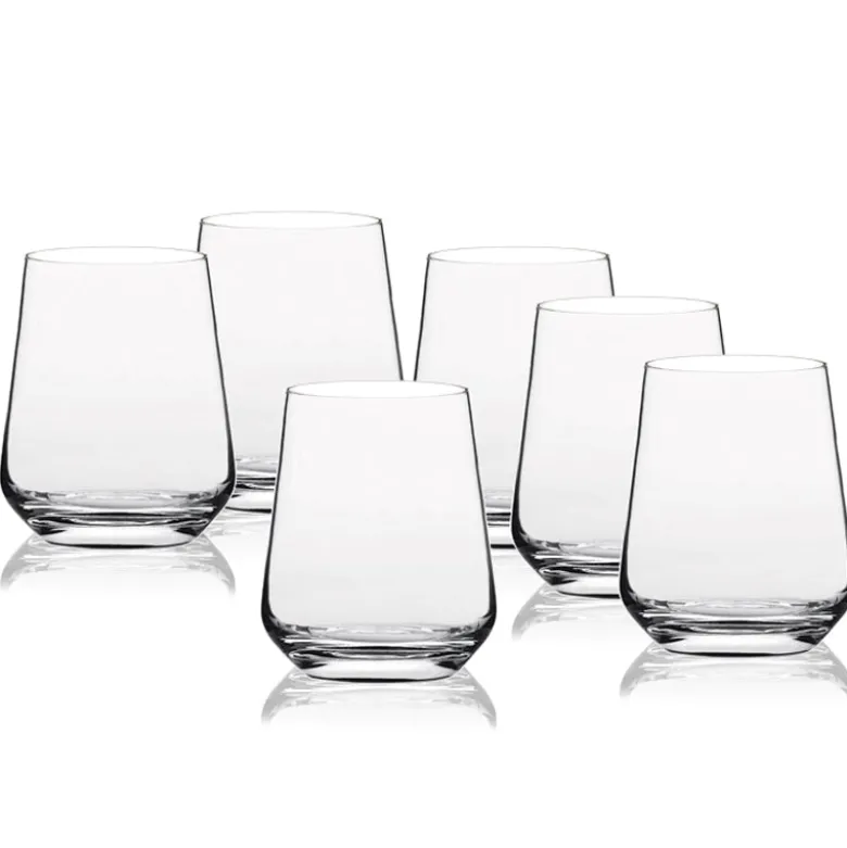 40 cl - Bormioli Luigi Eden Bicchiere Whisky DOF In Vetro - Set 6 Pz