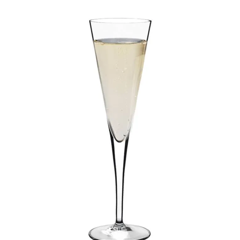 16 cl - Bormioli Luigi Elegante Calice Flute in Vetro - Set 6 Pezzi