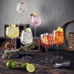 65 cl - Bormioli Luigi Gin & Tonic London Dry Calice Gin Tonic In Vetro Set 2 Pz