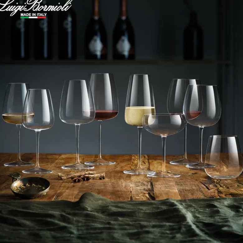 65 cl - Bormioli Luigi I Meravigliosi Calice Vino Bianco in Vetro - Set 6 Pezzi