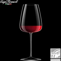 55 cl - Bormioli Luigi I Meravigliosi Calice Vino Rosso in Vetro - Set 6 Pezzi