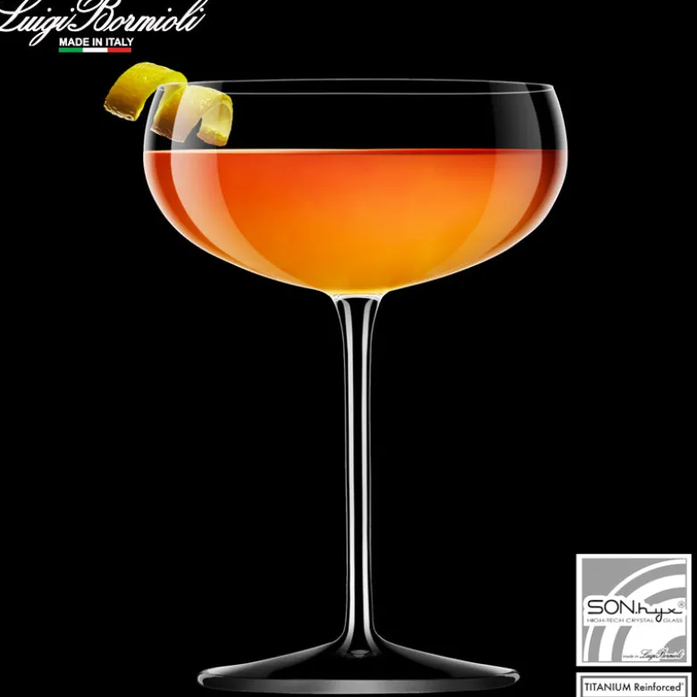 30 cl - Bormioli Luigi I Meravigliosi Coppa Champagne in Vetro - Set 6 Pezzi