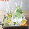 25 cl - Bormioli Luigi Lock Eat Caraffa in Vetro - Set 12 Pezzi