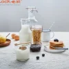 75 cl - Bormioli Luigi Lock Eat Vasetto Ermetico in Vetro - Set 12 Pezzi