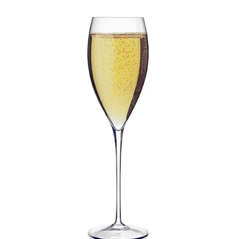 32 cl - Bormioli Luigi Magnifico Calice Flute in Vetro - Set 4 Pezzi