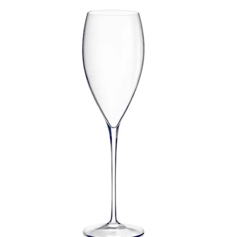 32 cl - Bormioli Luigi Magnifico Calice Flute in Vetro - Set 4 Pezzi