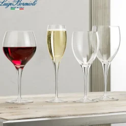 52 cl - Bormioli Luigi Michelangelo Calice Vino Rosso in Vetro - Set 4 Pezzi