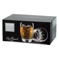 34.5 cl - Bormioli Luigi Mixology Bicchiere Whisky in Vetro - Set 6 Pezzi