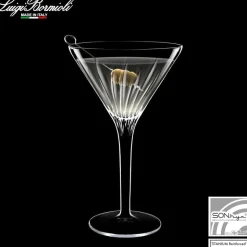 21.5 cl - Bormioli Luigi Mixology Bicchiere Martini in Vetro - Set 6 Pezzi