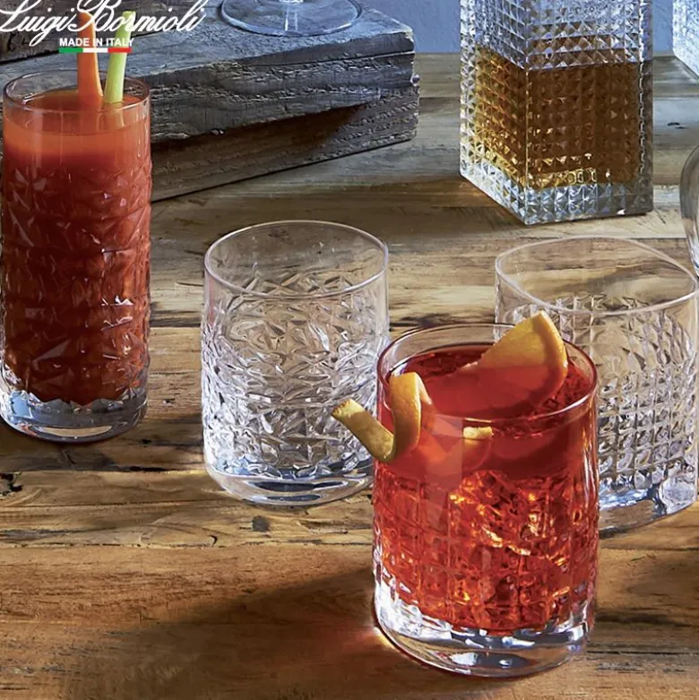 38 cl - Bormioli Luigi Mixology Bicchiere Whisky in Vetro - Set 6 Pz