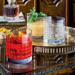 38 cl - Bormioli Luigi Mixology Bicchiere Whisky in Vetro - Set 6 Pz