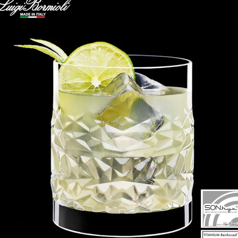 38 cl - Bormioli Luigi Mixology Bicchiere Whisky in Vetro - Set 6 Pz