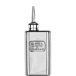 25 cl - Bormioli Luigi Optima Bottiglia Aceto Con Tappo Versatore in Vetro