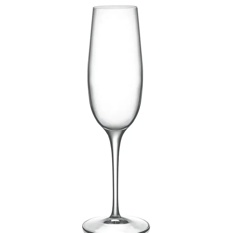 23.5 cl - Bormioli Luigi Palace Calice Flute in Vetro - Set 6 Pezzi