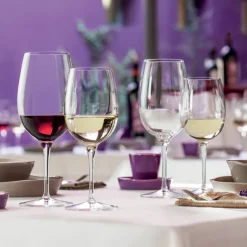 32.5 cl - Bormioli Luigi Palace Calice Vino Bianco in Vetro - Set 6 Pezzi