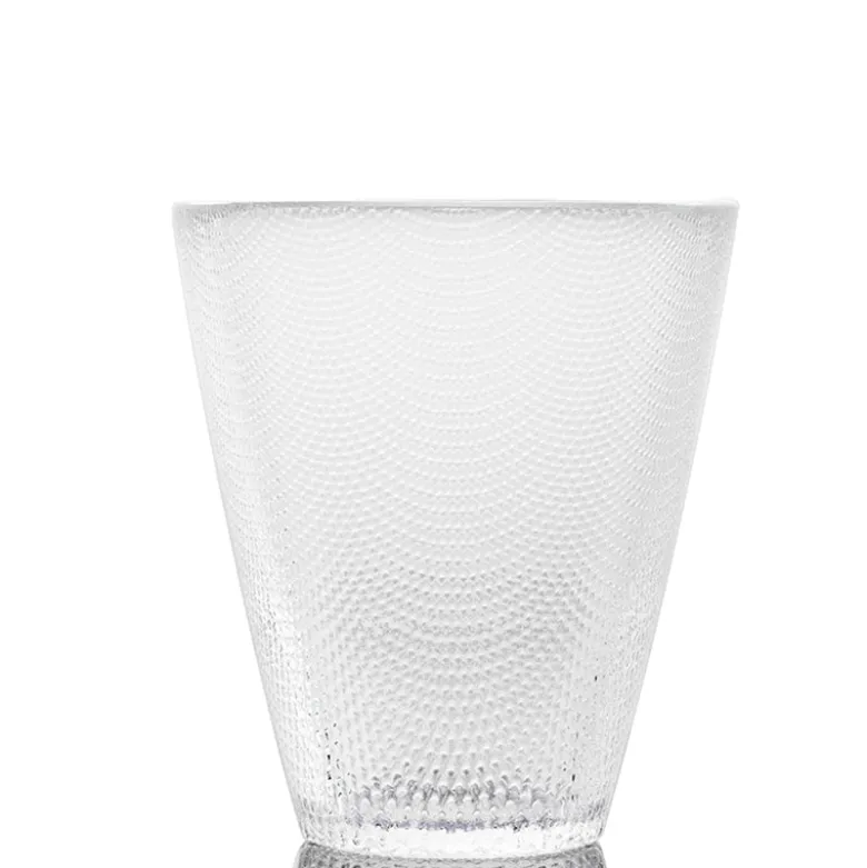 29 cl - Bormioli Luigi Riflessi Bicchiere Acqua in Vetro - Set 4 Pezzi