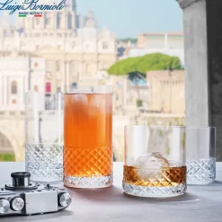 40 cl - Bormioli Luigi Roma 1960 Bicchiere Bibita in Vetro - Set 6 Pezzi