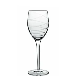 28 cl - Bormioli Luigi Romantica Calice Vino Bianco in Vetro - Set 4 Pezzi