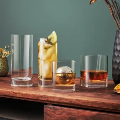 35 cl - Bormioli Luigi Strauss Bicchiere DOF In Vetro Set 6 Pz