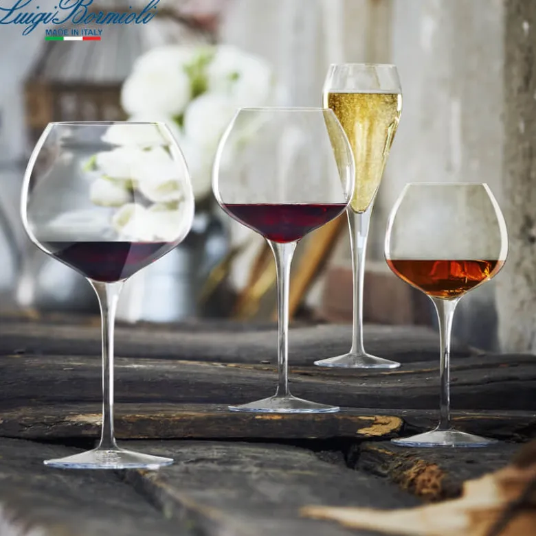 60 cl - Bormioli Luigi Super Calice Vino Rosso in Vetro - Set 6 Pezzi
