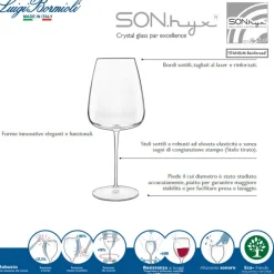 30 cl - Bormioli Luigi Talismano Bicchiere Martini in Vetro - Set 4 Pezzi
