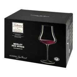 57 cl - Bormioli Luigi Tentazioni Calice Vino Rosso in Vetro - Set 6 Pezzi