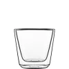 12 cl - Bormioli Luigi Thermic Glass Conical Bicchierino Caffé in Vetro Borosilicato - Set 2 Pezzi