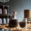 30 cl - Bormioli Luigi Thermic Glass Aroma Tazzina Caffé in Vetro Borosilicato - Set 2 Pezzi