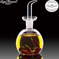 25 cl - Bormioli Luigi Thermic Glass Oliera Tonda in Vetro Borosilicato