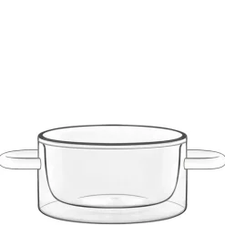 27 cl - Bormioli Luigi Thermic Glass Set Contenitore Ermetico Rotondo In Vetro Termico - Set 2 Pz