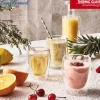 35 cl - Bormioli Luigi Thermic Glass Bicchiere Acqua in Vetro Borosilicato - Set 2 Pezzi