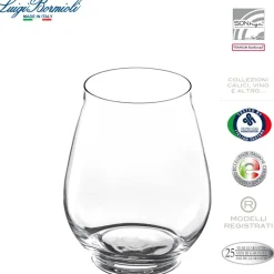 67 cl - Bormioli Luigi Vinea Bicchiere Vino Rosso in Vetro - Set 6 Pezzi