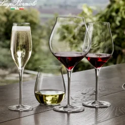 45 cl - Bormioli Luigi Vinea Calice Vino Rosso in Vetro - Set 6 Pezzi