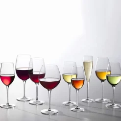 38 cl - Bormioli Luigi Vinoteque Calice Vino Bianco in Vetro - Set 6 Pezzi