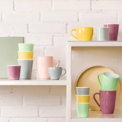 34 cl - Bormioli Rocco Aromateca Mug in Vetro Opale - Set 6 Pezzi