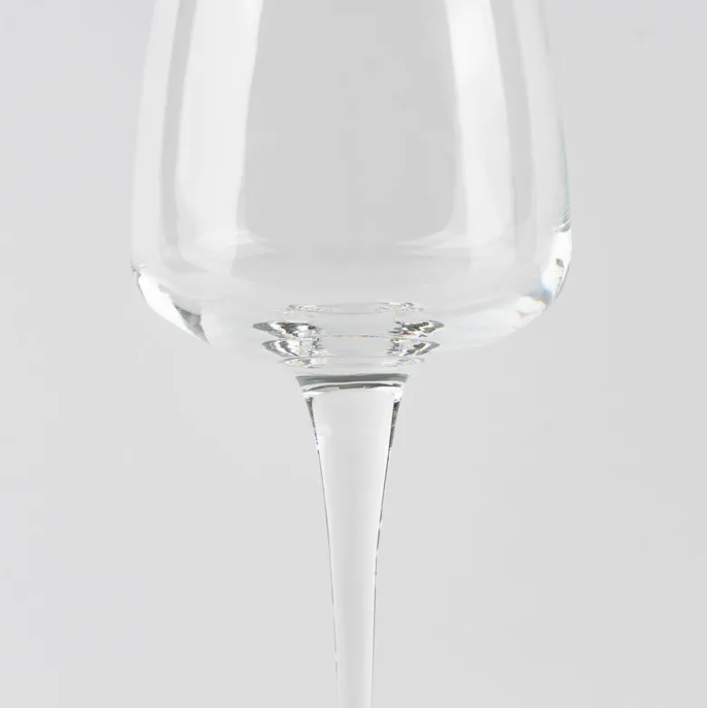 35 cl - Bormioli Rocco Aurum Calice Vino Bianco in Vetro - Set 6 Pezzi
