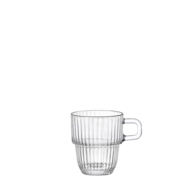 8.9 cl - Bormioli Rocco Barshine Espresso Tazzina Caffè In Vetro Set 12 Pz