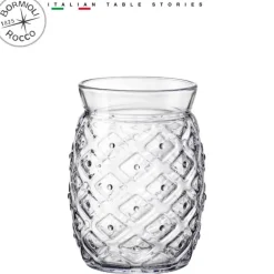 45.5 cl - Bormioli Rocco Bartender Bicchiere Bibita in Vetro - Set 6 Pezzi