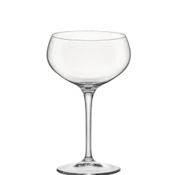 25 cl - Bormioli Rocco Bartender Novecento Calice Cocktail in Vetro - Set 6 Pezzi